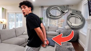 HANDCUFFED BEHIND MY BACK FOR 24 HOURS!