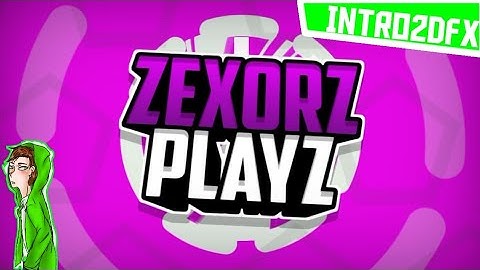 ZexorzPlayz | INTRO 2D | Android 100% | inspired by KNA Marcel