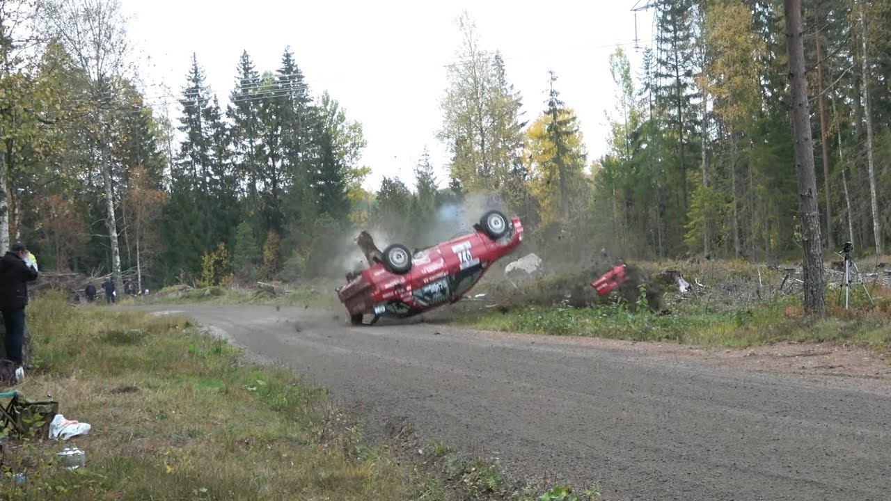 Rikspokalen 2021 Crashes and action