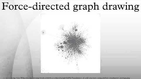 Force-directed graph drawing