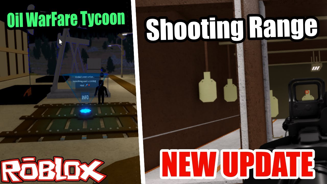 Oil Warfare Tycoon *UPDATE* GUNS & AND SHOOTING RANGE YouTube