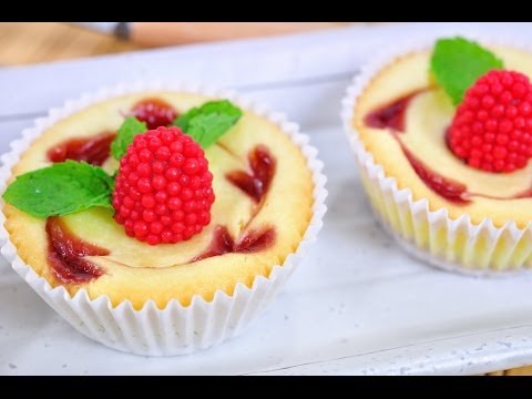 ชีสเค้กราสเบอรี่ | Raspberry Swirl Cheesecake | Christmas Desserts l FoodTravel