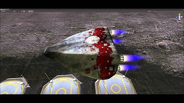 Copernicus One Shuttle  - Thruster Particle Emmission