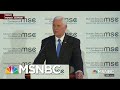 Mike Pence Met With Silence; Angela Merkel Hammers President Donald Trump | Morning Joe | MSNBC