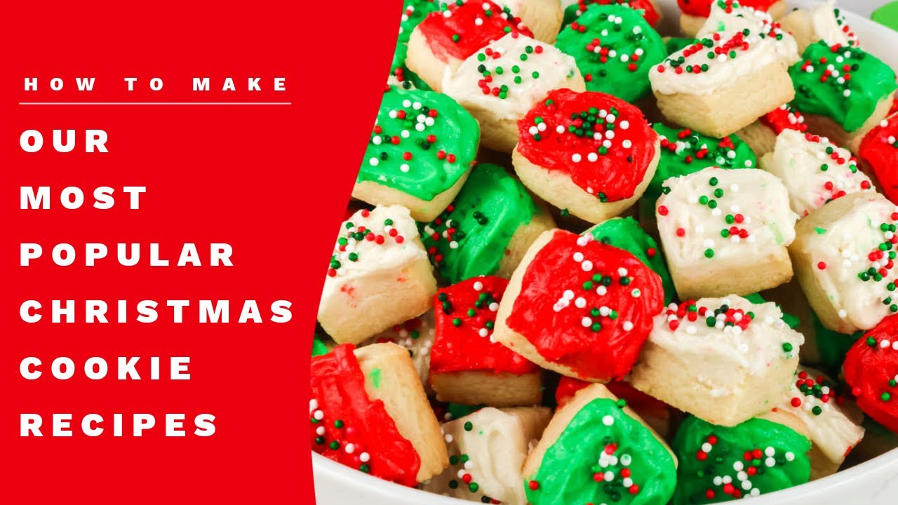 Christmas Cookies Recipes Youtube
