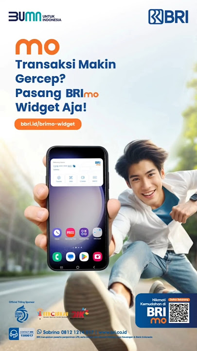 Segera pasang widget BRImo dan nikmati akses fitur BRImo tanpa perlu buka aplikasi!