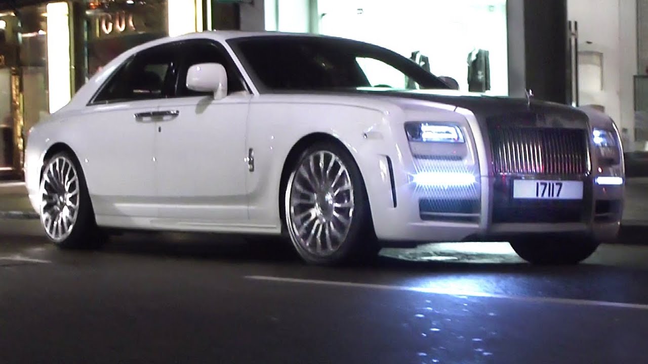 RARE Mansory Rolls Royce Ghost cruising in London (1 of 3 in the world!)