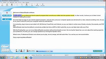 AT Tutorial 2 - NaturalReader