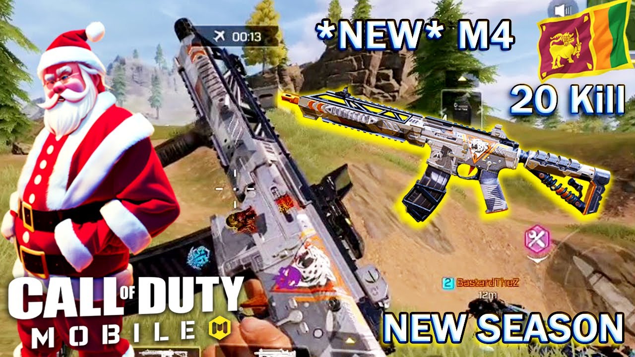 *NEW* M4 - Ice Leopard Used to break the record 😜 | COD Mobile - YouTube