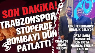 Trabzonsporda 7. Transfer Tamam 8 Numara Da Yolda