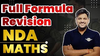 NDA MATHS FORMULA REVISION || ALL MATHS FORMULA COMPLETE REVISION || NDA 2 2021 MATHS FORMULA