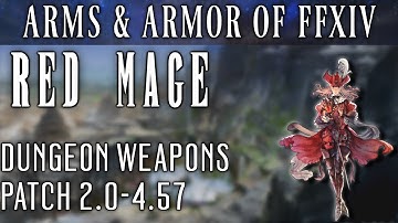 Red Mage Dungeon Weapons of Heavensward and Stormblood