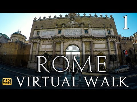 Rome Walking Tour - Part 1: Piazza del Popolo to Spanish Steps
