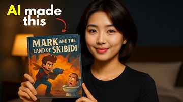 How To Create Story Book For Kids using Canva And ChatGPT ($500+/month)