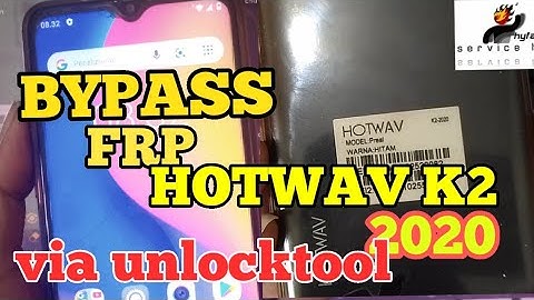 BYPASS FRP HOTWAV K2 2020 VIA UNLOCKTOOL