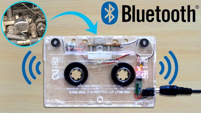CICMOD Cassette Adaptor Universal Cassette Adaptor for Bluetooth