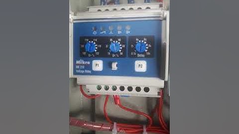 Tủ bảo vệ chống mất pha, ngược pha, mất trung tính, quá áp, thấp áp 3P-50A