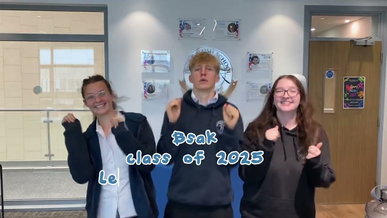BSAK class of 2025 leavers music video.