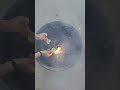 chakri on water 🔥🔥 cracker testing #shorts #crackers