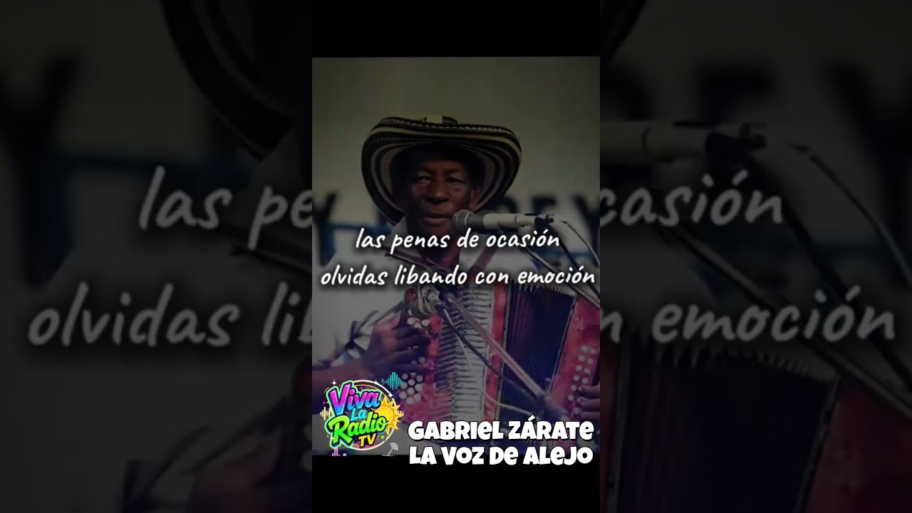 Gabriel Zárate - La Voz De Alejo 😀 #vivalaradiotv