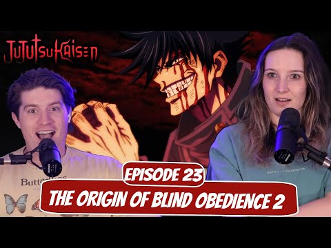 MEGUMI DOMAIN EXPANSION! | Jujutsu Kaisen Married Reaction | Ep 1x23 "Origin of Blind Obedience 2”
