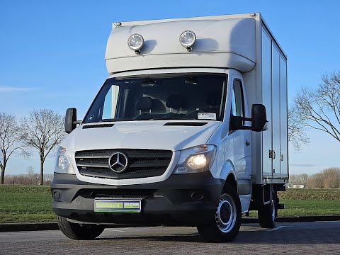 Film: Mercedes-Benz SPRINTER 319 CDI 3.0 LAADKLEEP — 2017 — prezentacja pojazdu