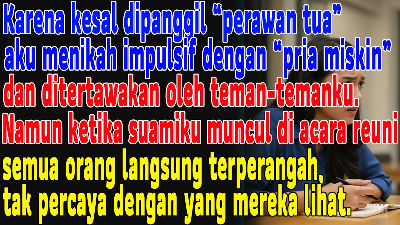 Demi Ibu, Kunikahi Pria Miskin. Rahasia Terbesarnya Membuatku Menangis |kisah cinta