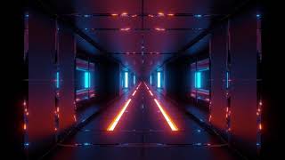 Tunnel Corridor Scifi Sci-Fi Futuristic Loop Vj Lop