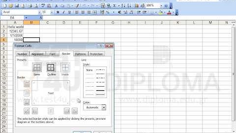 Apply double line on top and bottom borders in cell B4 of the active spreadsheet.