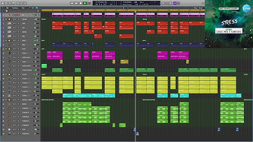 Hip-Hop Logic Pro X Template Stress