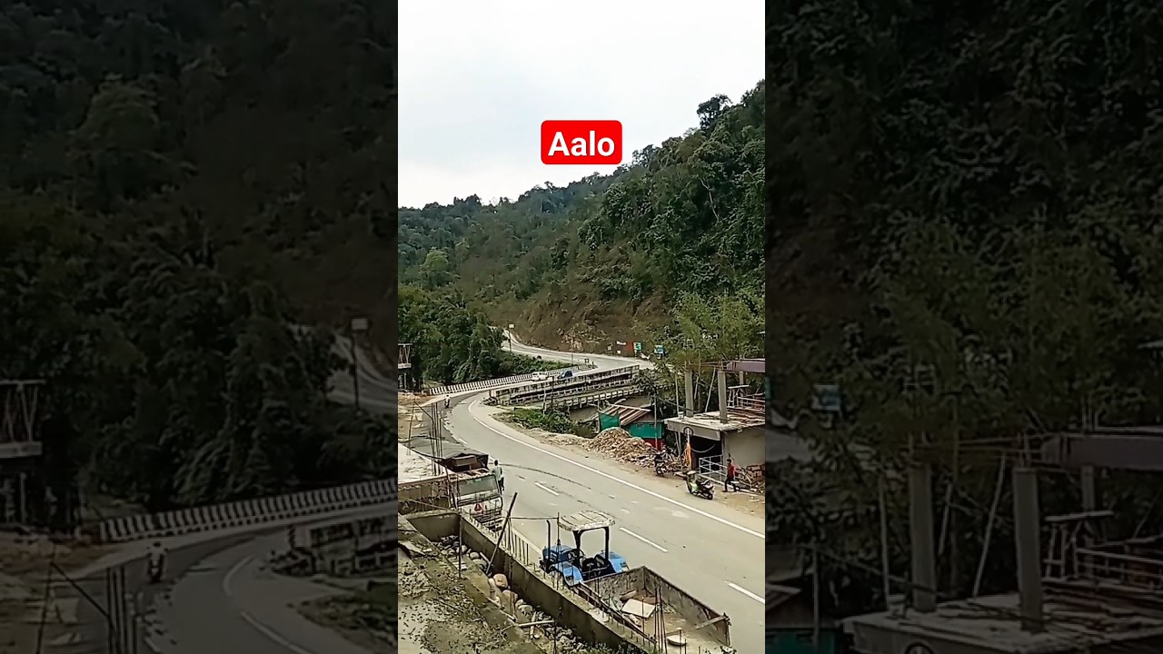 welcome to Aalo Town, Arunachal pradesh 