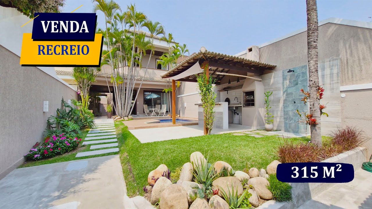 RECREIO CONDOMÍNIO VIVENDAS DO SOL LINDA CASA REFORMADA 315M² 4 QUARTOS 6 BANHEIROS LAZER SEG.24H