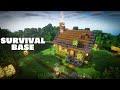Minecraft: Easy To Build Survival Base.