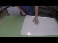 Applying Laminating Film to Foam Board for RC Airplanes