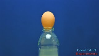 Egg in Bottle Trick - Science Experiment