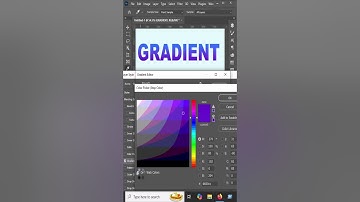 How to Apply Gradient Overlay on Text using Photoshop 2025
