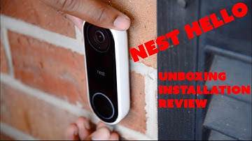 Nest Hello Video Doorbell || Unboxing, Installation, & Review