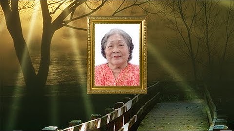 Lễ tang: Bà Têrêsa Nguyễn Thị Cẩm Vân