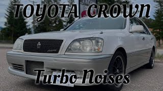 Cruising Around With Toyota Crown Athlete (Turbo Noises) #JZS171 #1JZ