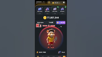 Daily Chiper code august 15 hamster kombat | #hamsterkombat #shortsviral #games