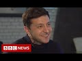 Ukrainian president zelenskys journey from comedian to convincing war leader  bbc news