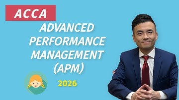 ACCA Advanced Performance management APM 2026 Study Sessions