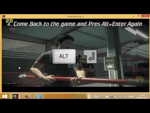 Trick: Improve FPS on Dead Rising 3 Playing at 800x600 or 640x480 Low end Pc Specs FPS FIX 