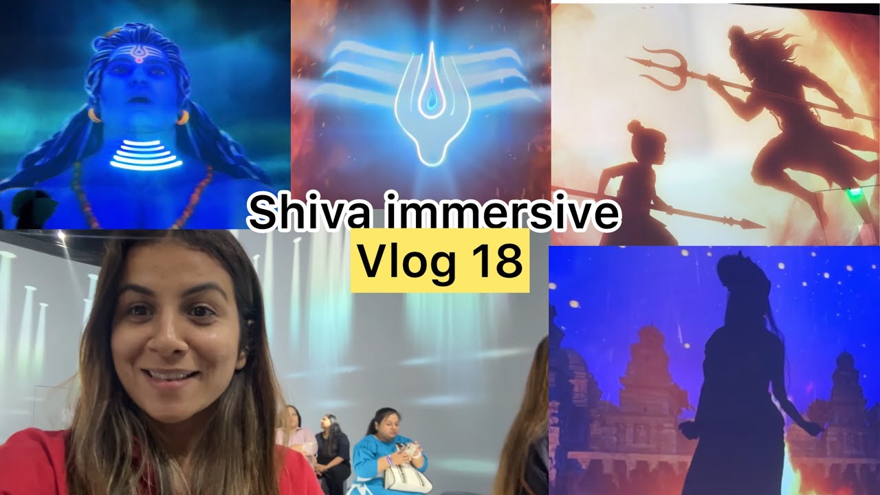 Shiva Immersive Experience | Goosebumps Guaranteed . Visited Shiva Immersive & This Happened… 🔱 shiv