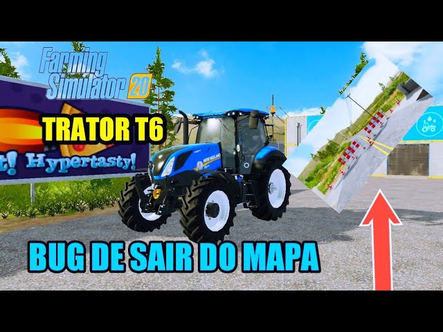 Farming Simulator 20 Gameplay Novo Trator New T6 para Fazenda 