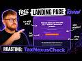 taxnexuscheck.com - Free Landing Page Audit (Conversion Rate Optimization review)
