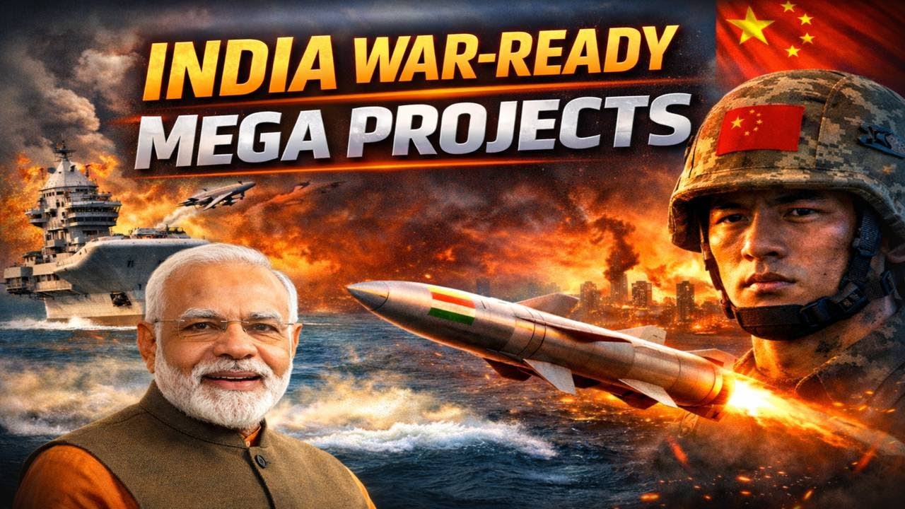 15 Indian War-Ready Mega Projects Keep ASIA awake at night