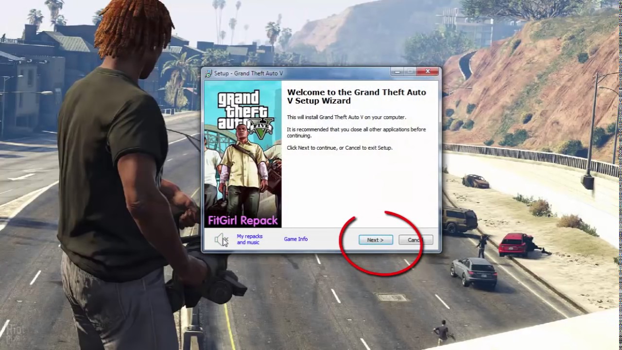 تحميل لعبه( gta5 )جتاv علي الحاسوب في اسرع وقت لي التحميل لا يتجاوز 15 ...