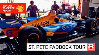 Marshall Pruett's St. Pete IndyCar Paddock Tour