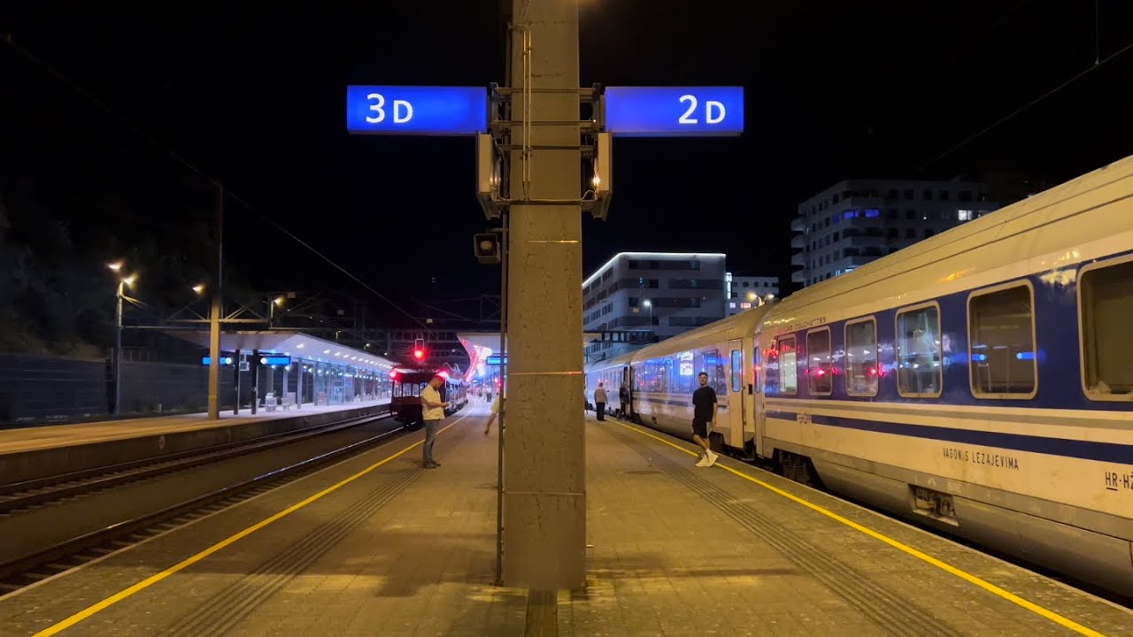 Mit dem EuroNight von Zürich nach Zagreb (20.08-21.08.2023)